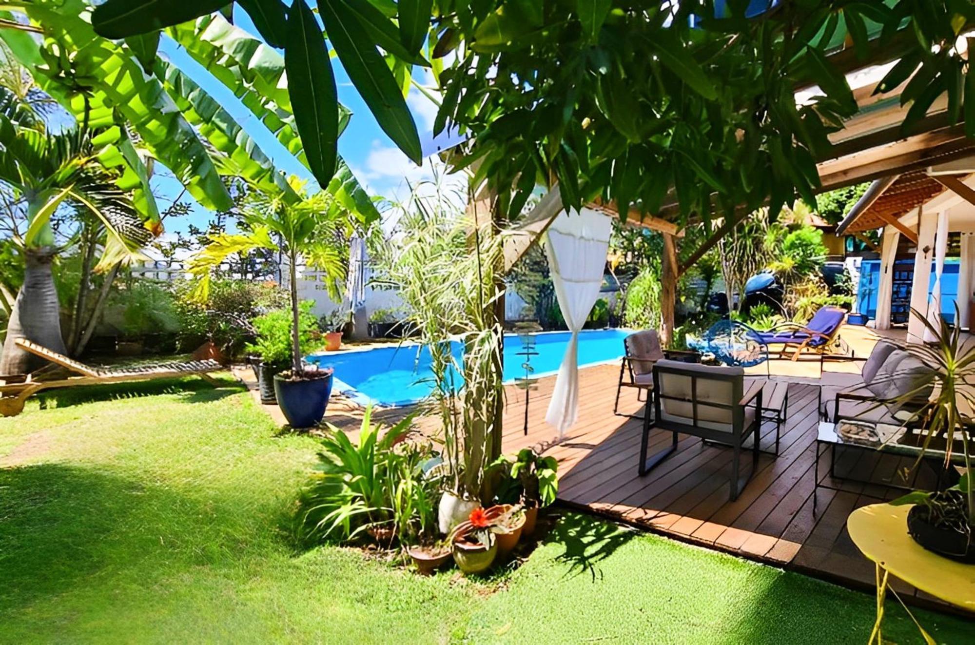 Ti Case Fleurie * Piscine * Jardin Tropical Saint-Leu Extérieur photo